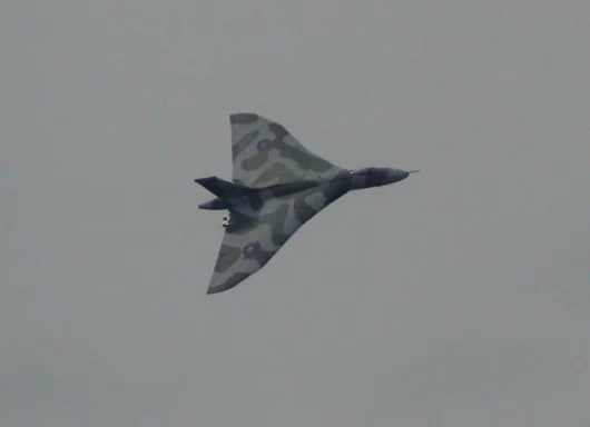 Avro Vulcan XH558 at the Farnborough Airshow 2008