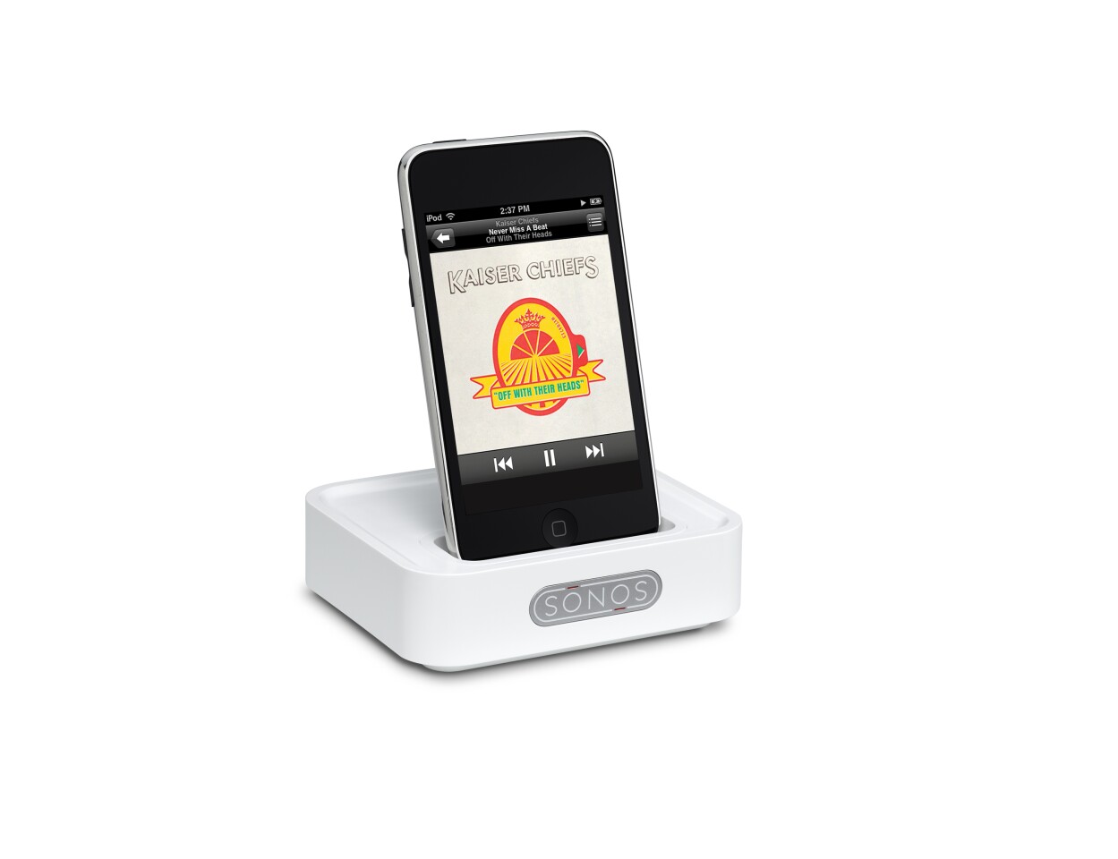 The new dock can hook up with the multi-room system, convert the signal to analog and then stream music to ZonePlayers placed in the home