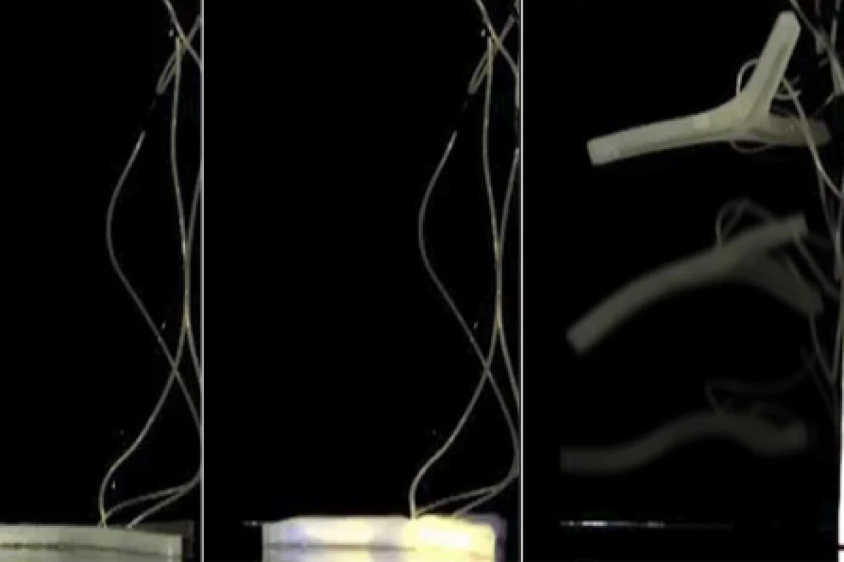 Harvard's soft-bodied robot jumps up to 30 times its own height using internal gas explosions