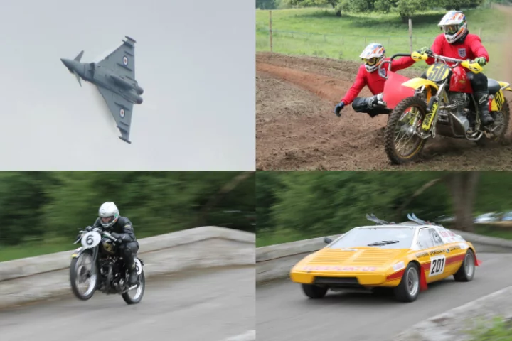 The Cholmondeley Pageant of Power showcases the best of historic and contemporary vehicular power, whether on land, on the water or in the air