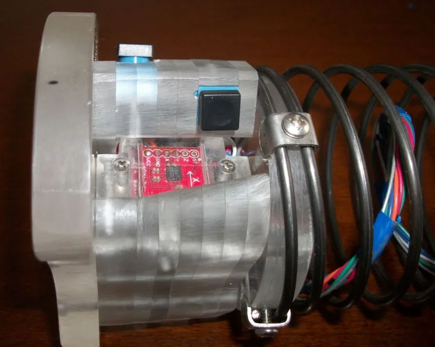 An accelerometer, located in one of the hand controllers
