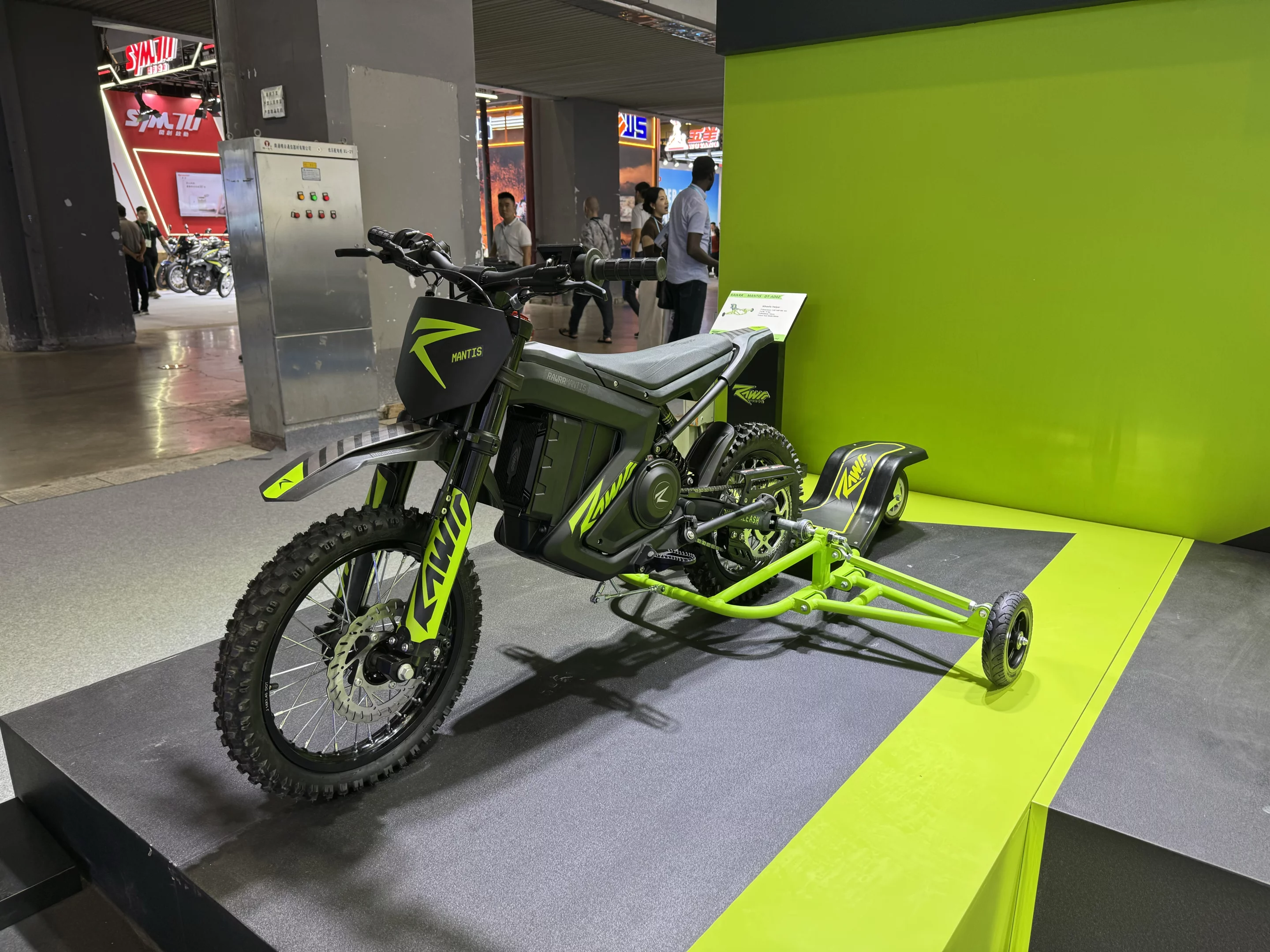 RawRR's new "wheelie helper" will be available prior to Christmas.