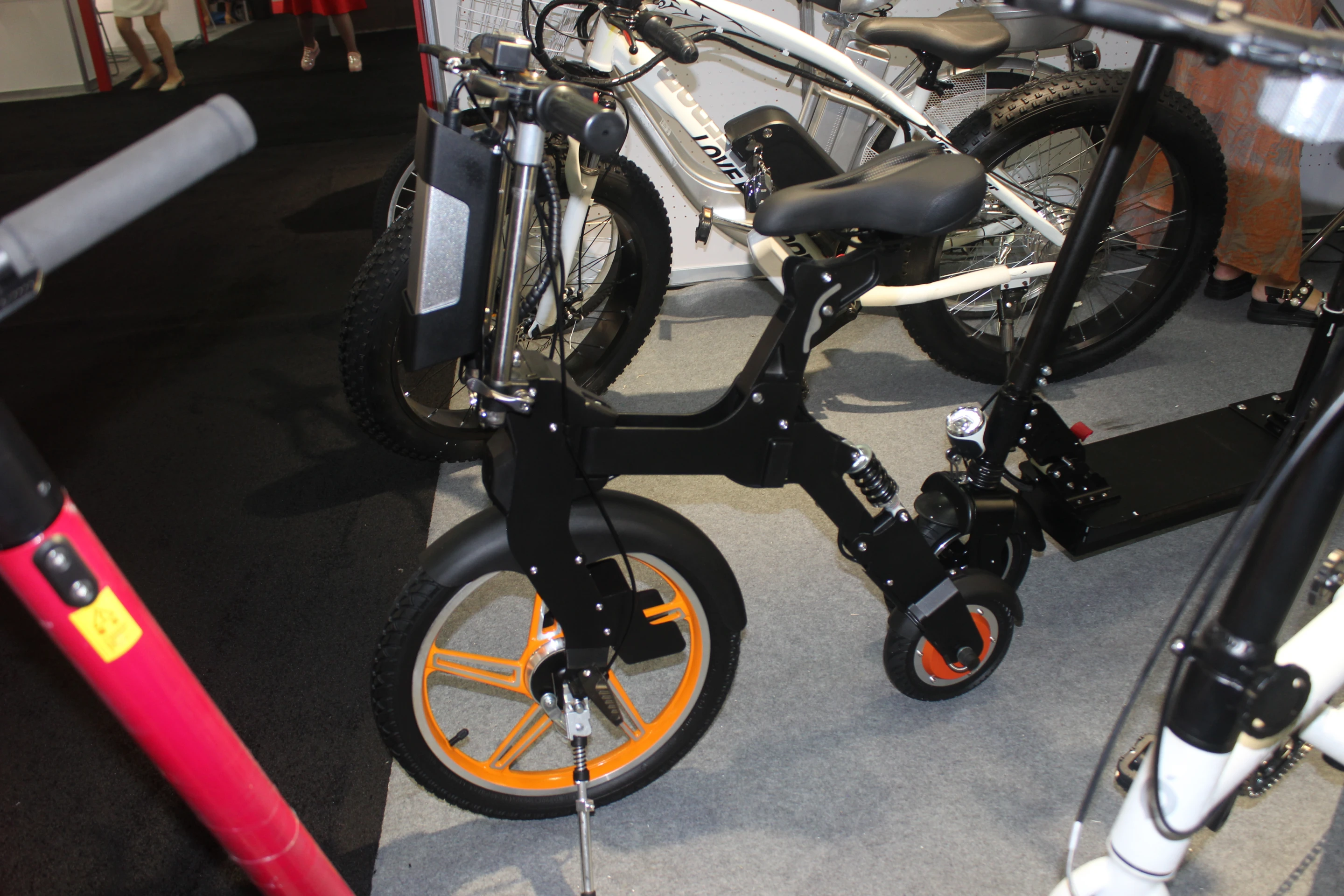 A particularly bizarre little scooter