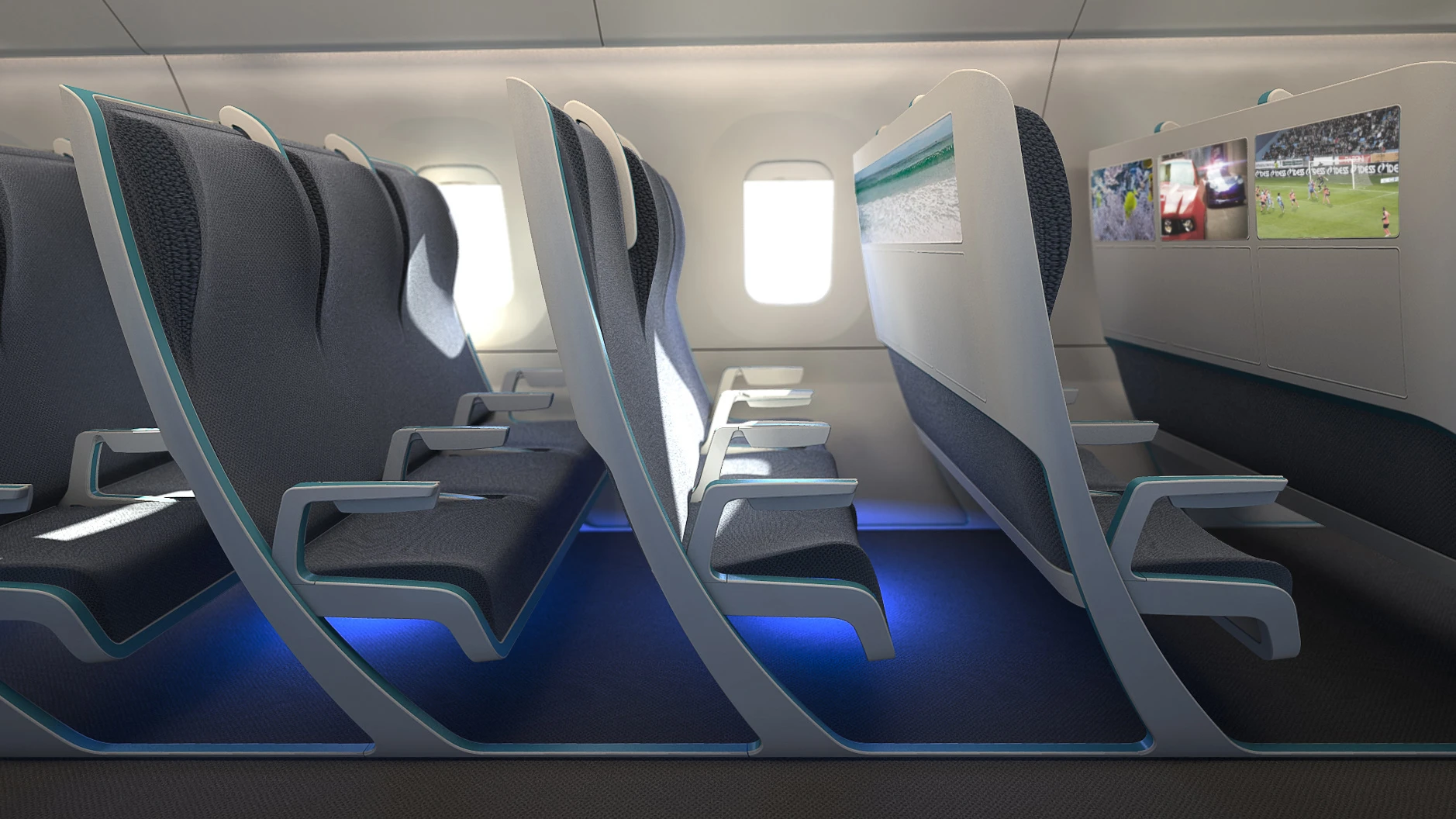 The Morph concept uses sheets of fabric over a frame and formers