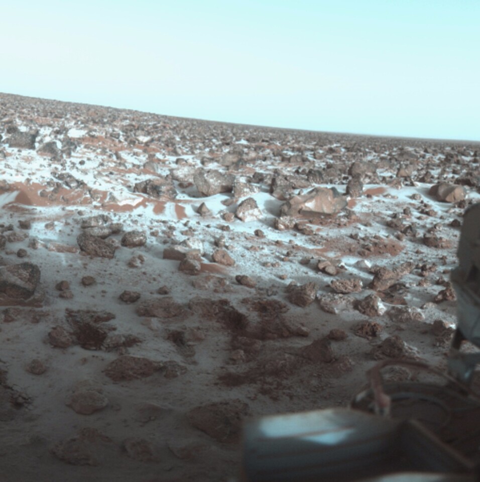 Frost on Mars