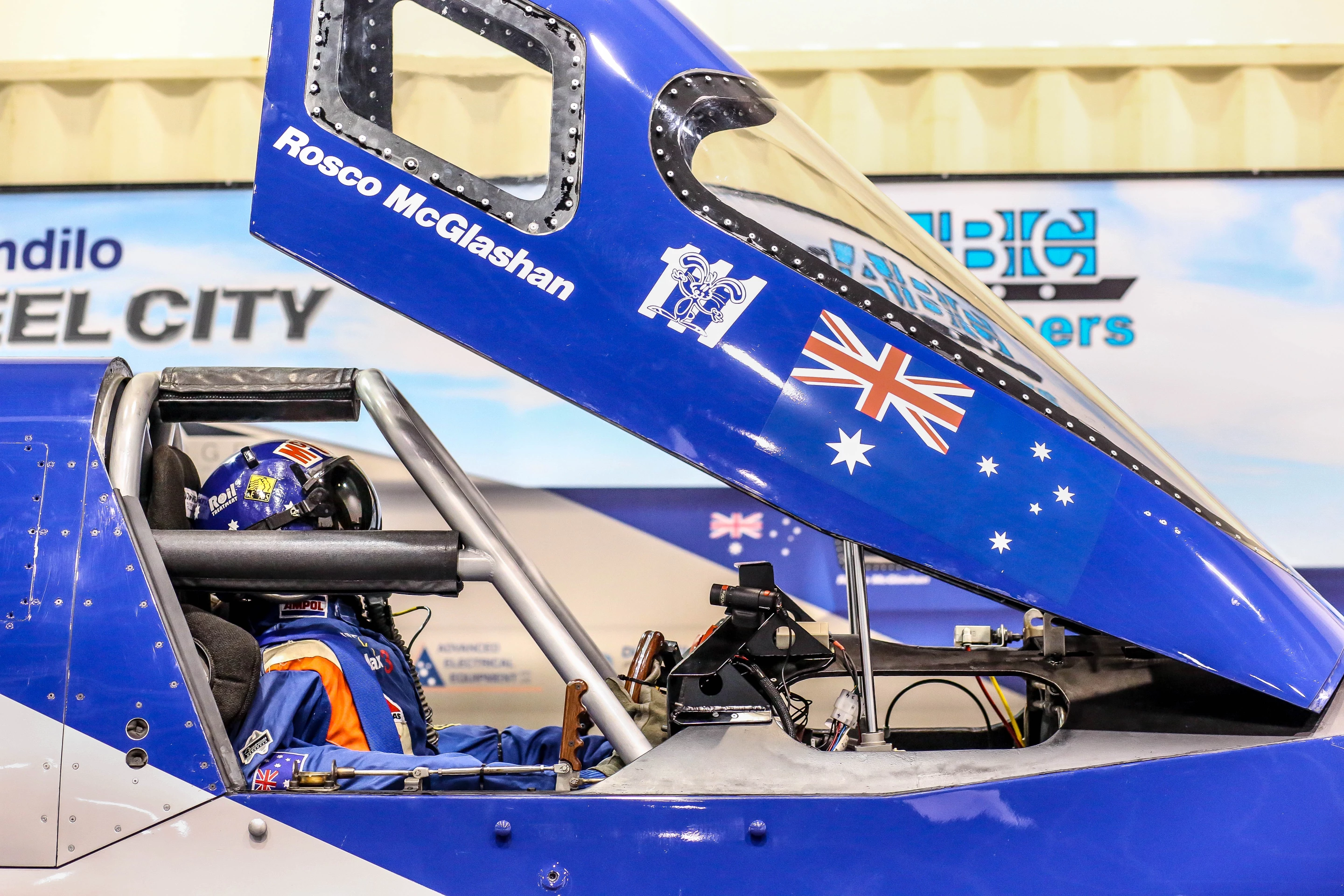 The roll cage will have its work cut out at 1,000 mph
