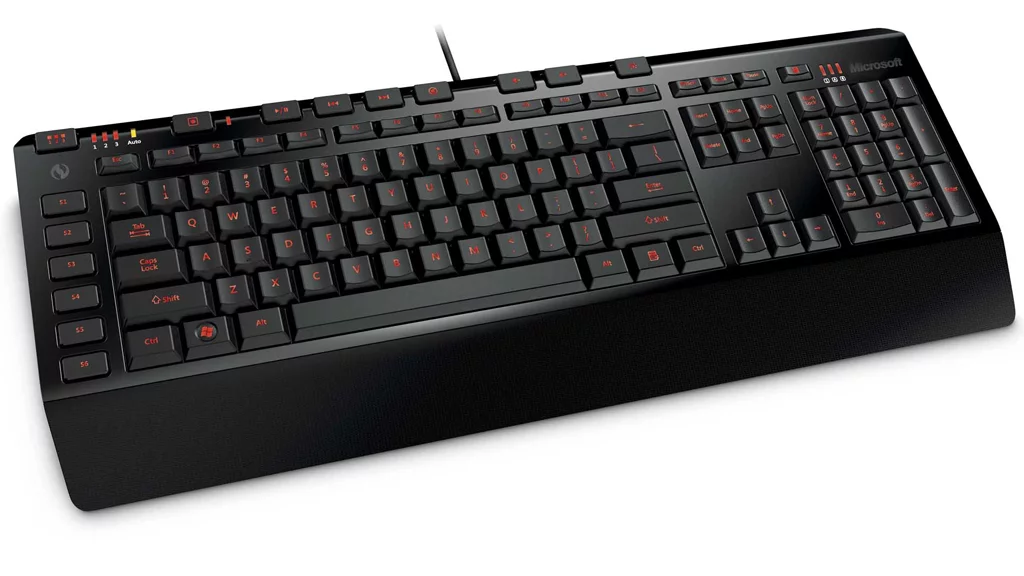 Microsoft's SideWinder X4 Keyboard boasts anti-ghosting technology that can detect up to 26 key presses at once