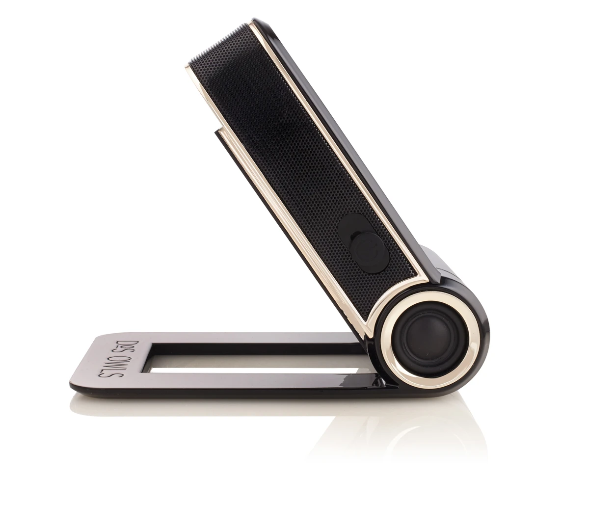 The Odin projector has its own 90-degree kickstand