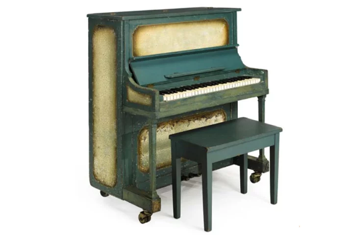 The Casablanca 58-key mini-piano that is up for auction (Photo: Sotheby's)