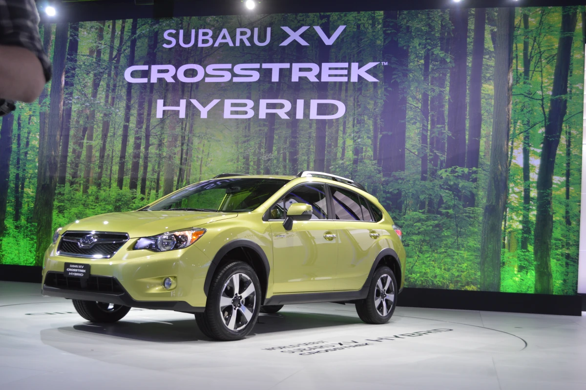 Subaru's first production hybrid debuts at the 2013 NY International Auto Show