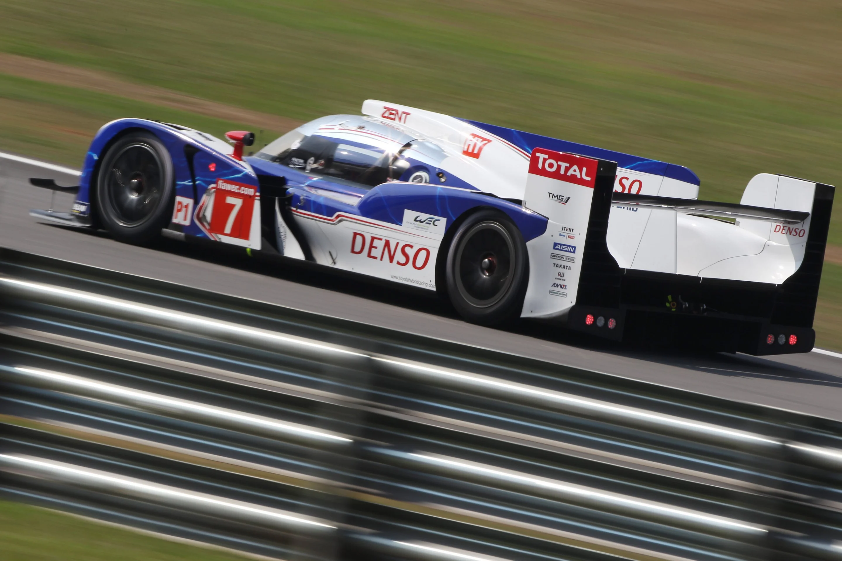 The Toyota TS030 at Interlagos