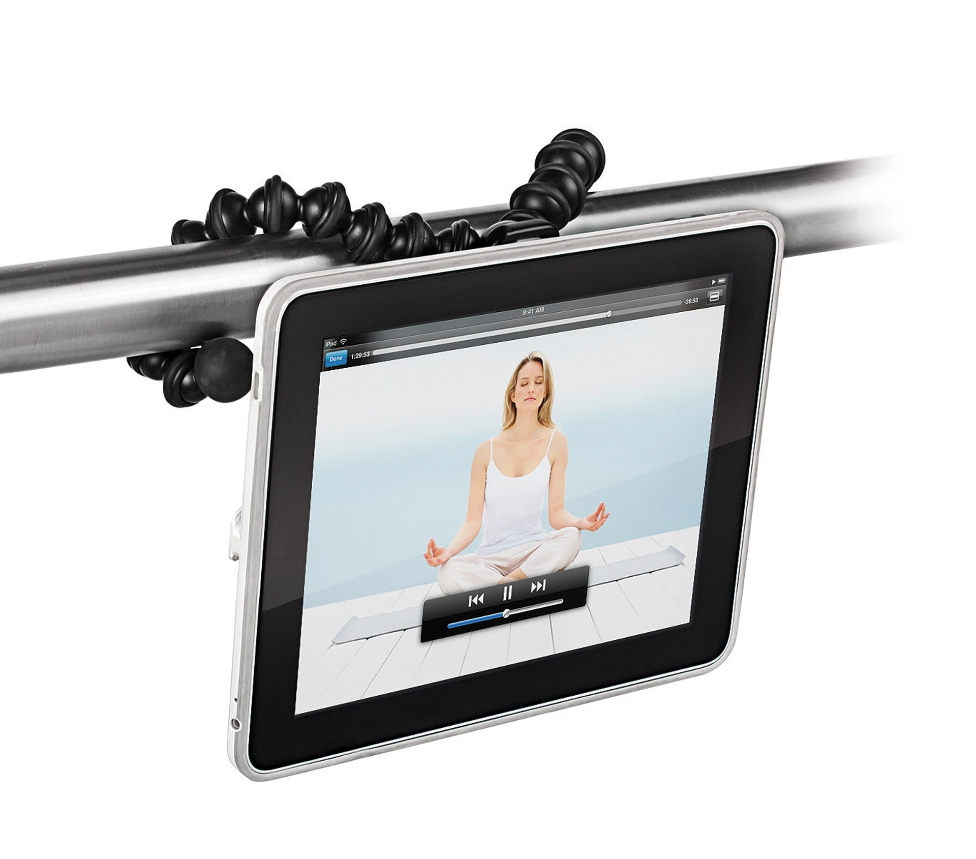 Hanging around with the Yogi iPad stand from Joby