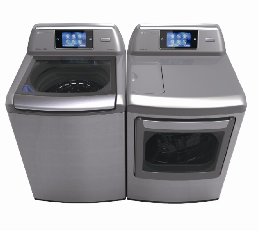 LG THINQ lets you remotely set your washer to run during off-peak energy periods