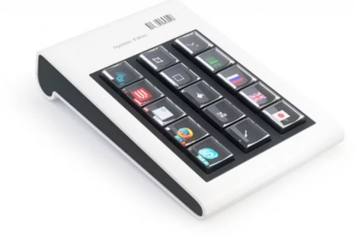 The Optimus Pultius keyboard