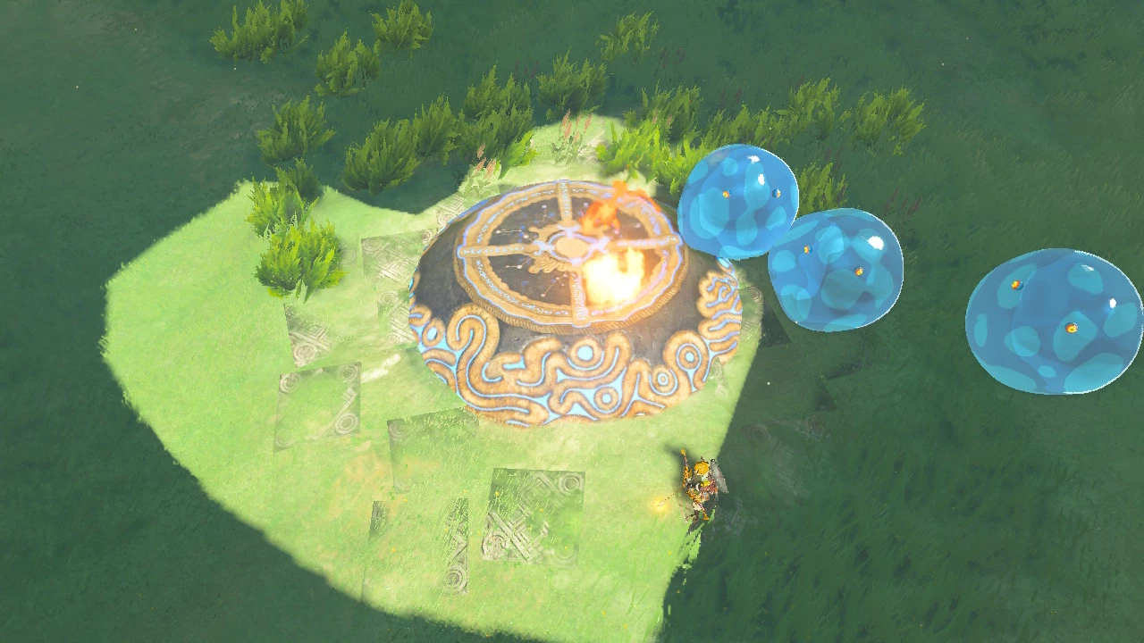 Use flame to complete the quest