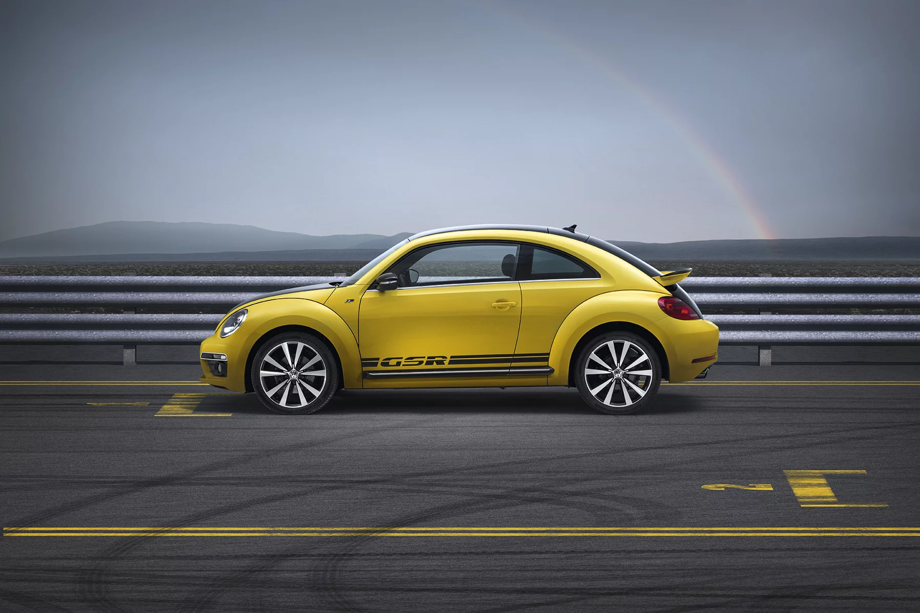 Volkswagen's new Beetle GSR - only 3,500 will be made worldwide