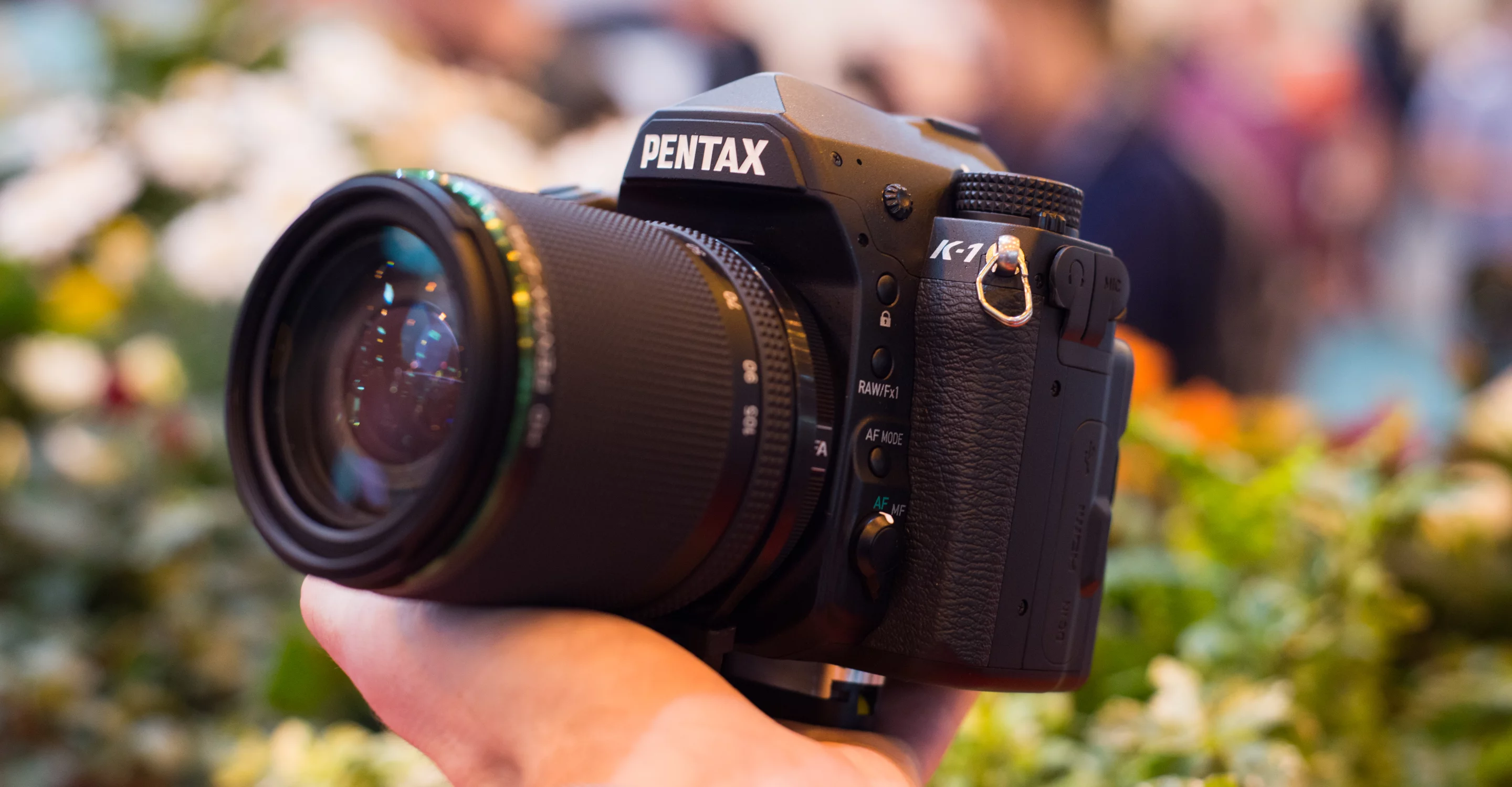 The Pentax K-1 features a magnesium alloy body and weather-sealing