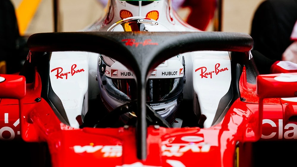 F1 cars will be fitted with the halo next year