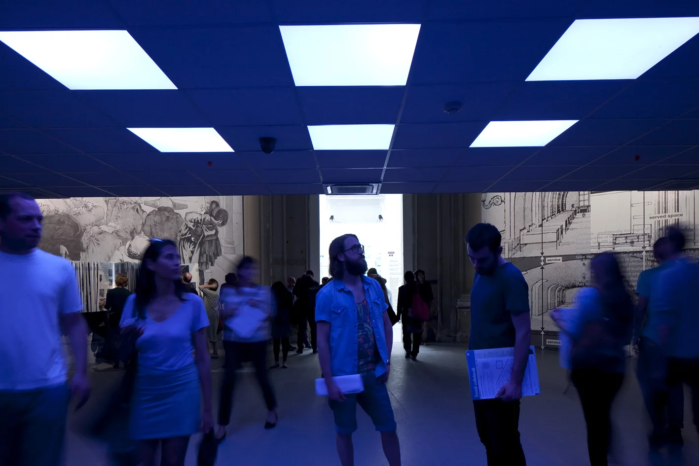 The modern drop ceiling we've come to know (Image: Giorgio Zucchiatti, courtesy Biennale di Venezia)