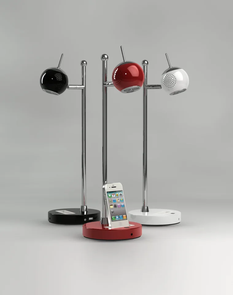 The t'Light S is available in red, black or white