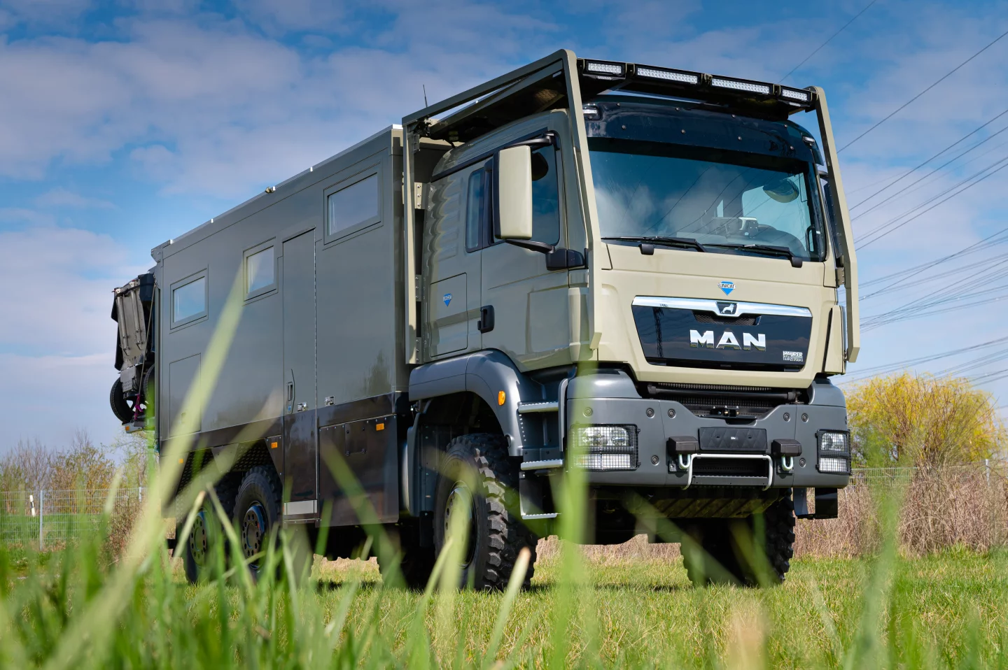 The MD56c isn't the largest expedition vehicle Unicat has built, but it's certainly not a compact design