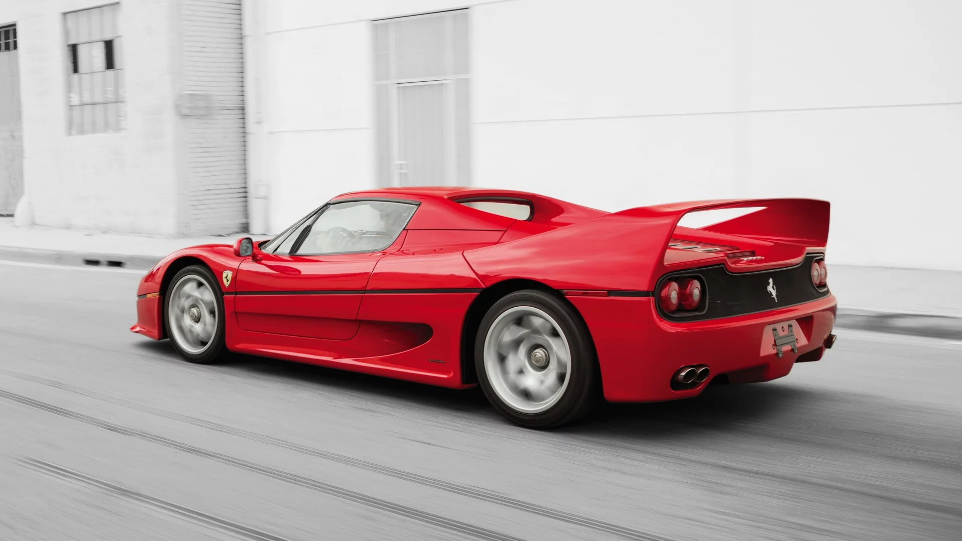 This 1995 Ferrari F50 is estimated to sell for between $1,600,000 and $2,000,000