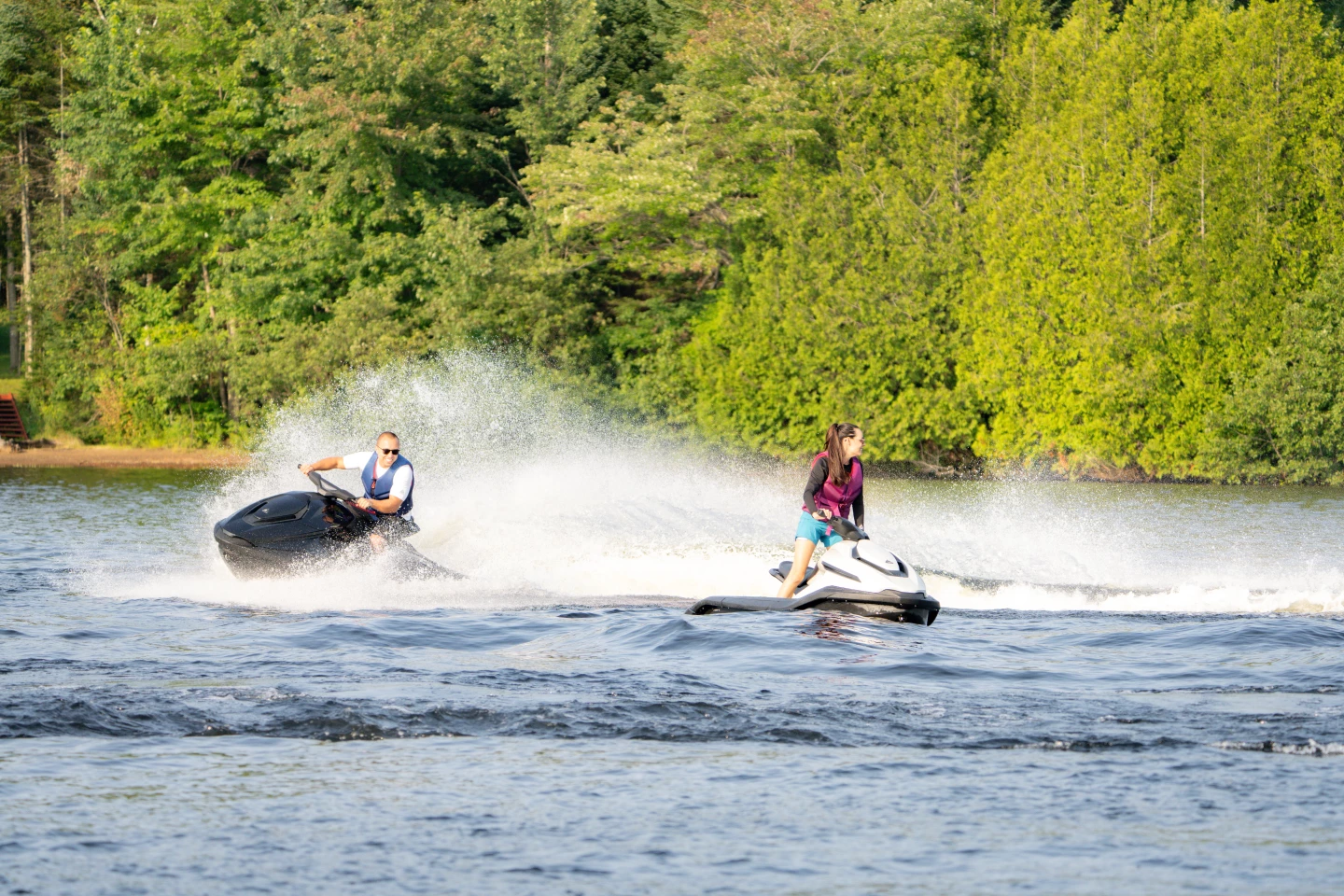 The fiber-reinforced composite hull has been optimized for "playful carving and efficient cruising"