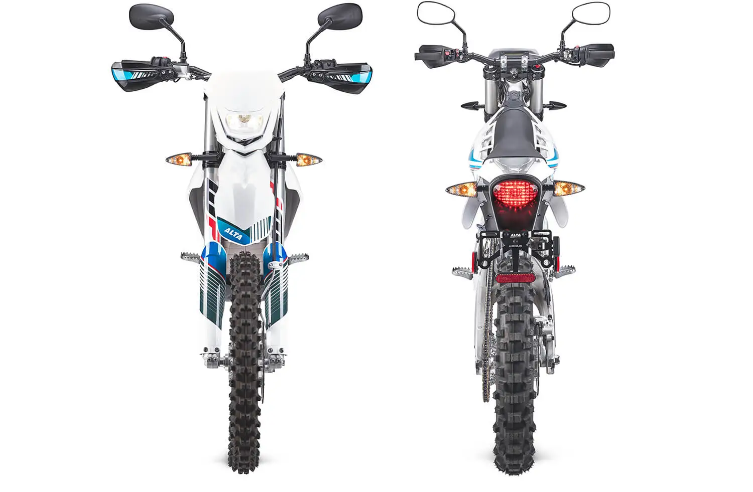 Alta Redshift EXR: front/rear view