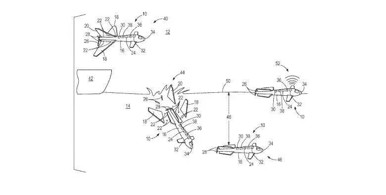 Boeing's concept for a UAV that transforms into a submarine