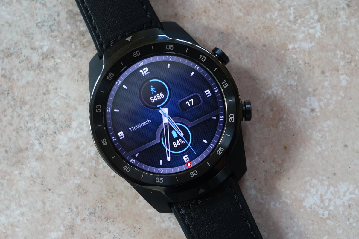 The Ticwatch Pro is a stylish Wear OS smartwatch with a trick up its sleeve