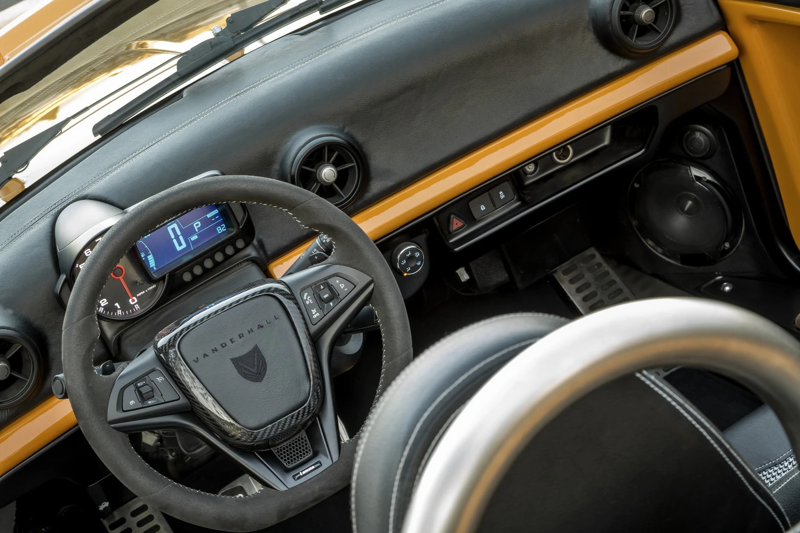That dashboard will look familiar to anyone who's driven a GM Barina