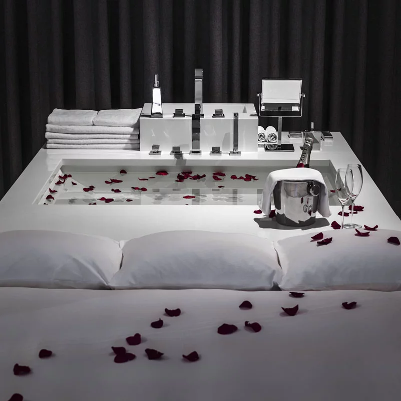 Blow Up Hall: white room interior (Image: Supplied)