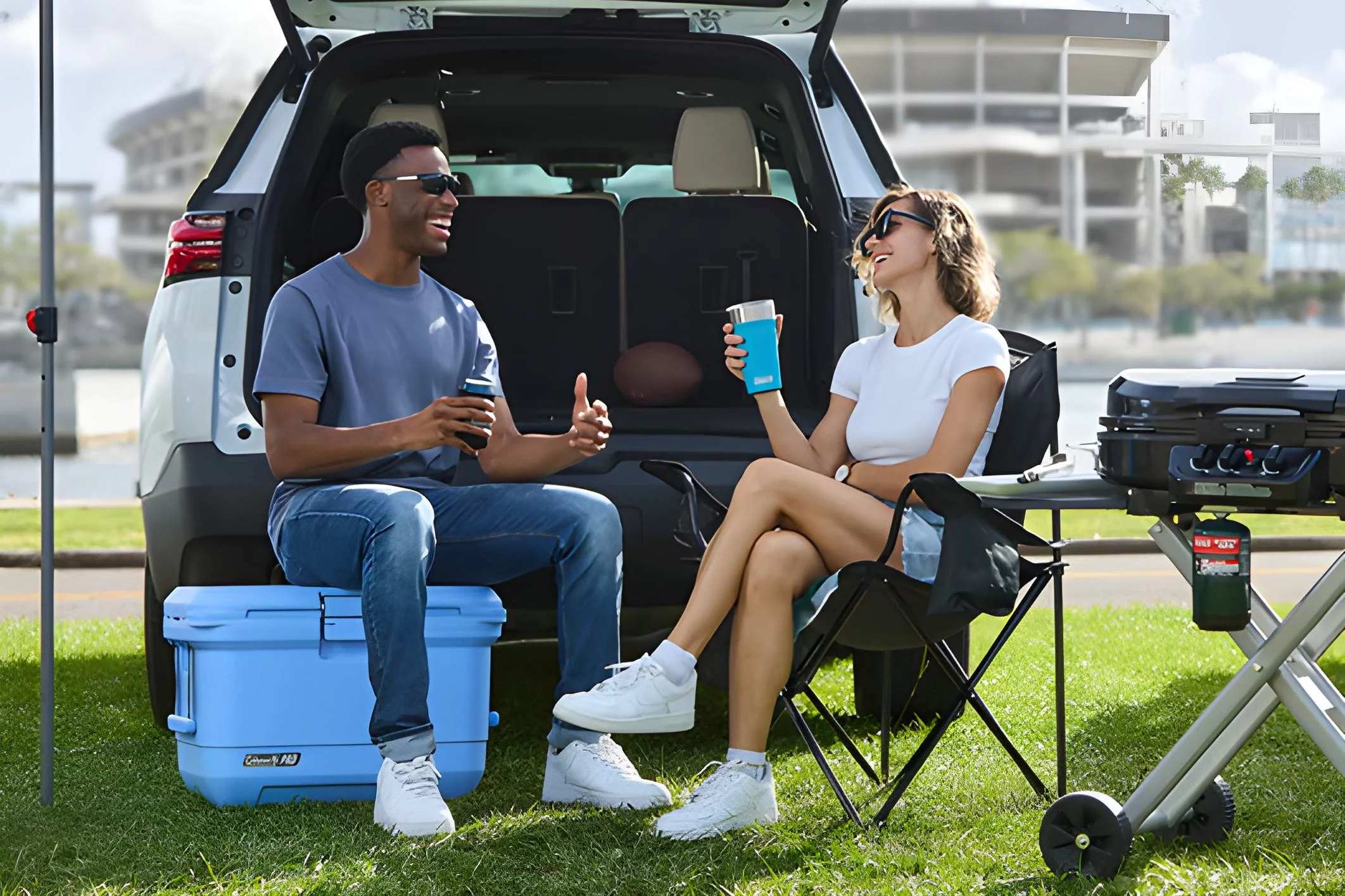 Coleman says its new Pro hard-sided cooler is sturdy enough to use as a seat