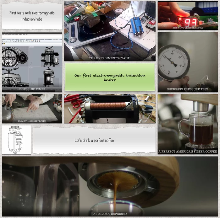 La Fenice includes a specialized pressure flow rate and temperature control (PCP) which constantly evaluates the temperature of the water