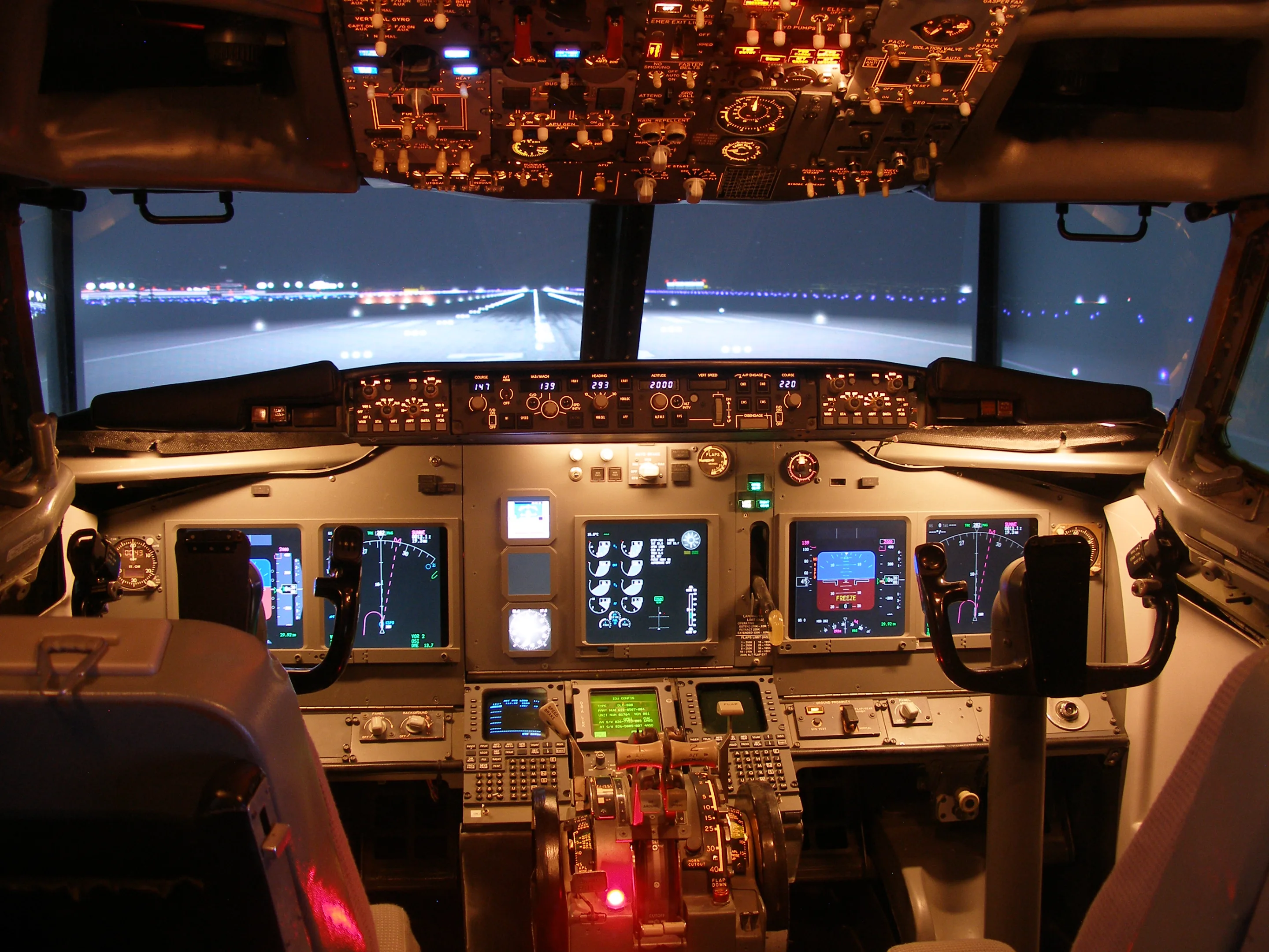 Air traffic controller and pilot James Price has spent $150,000 and the last 12 years building a flight simulator made from an actual Boeing 737 nose section