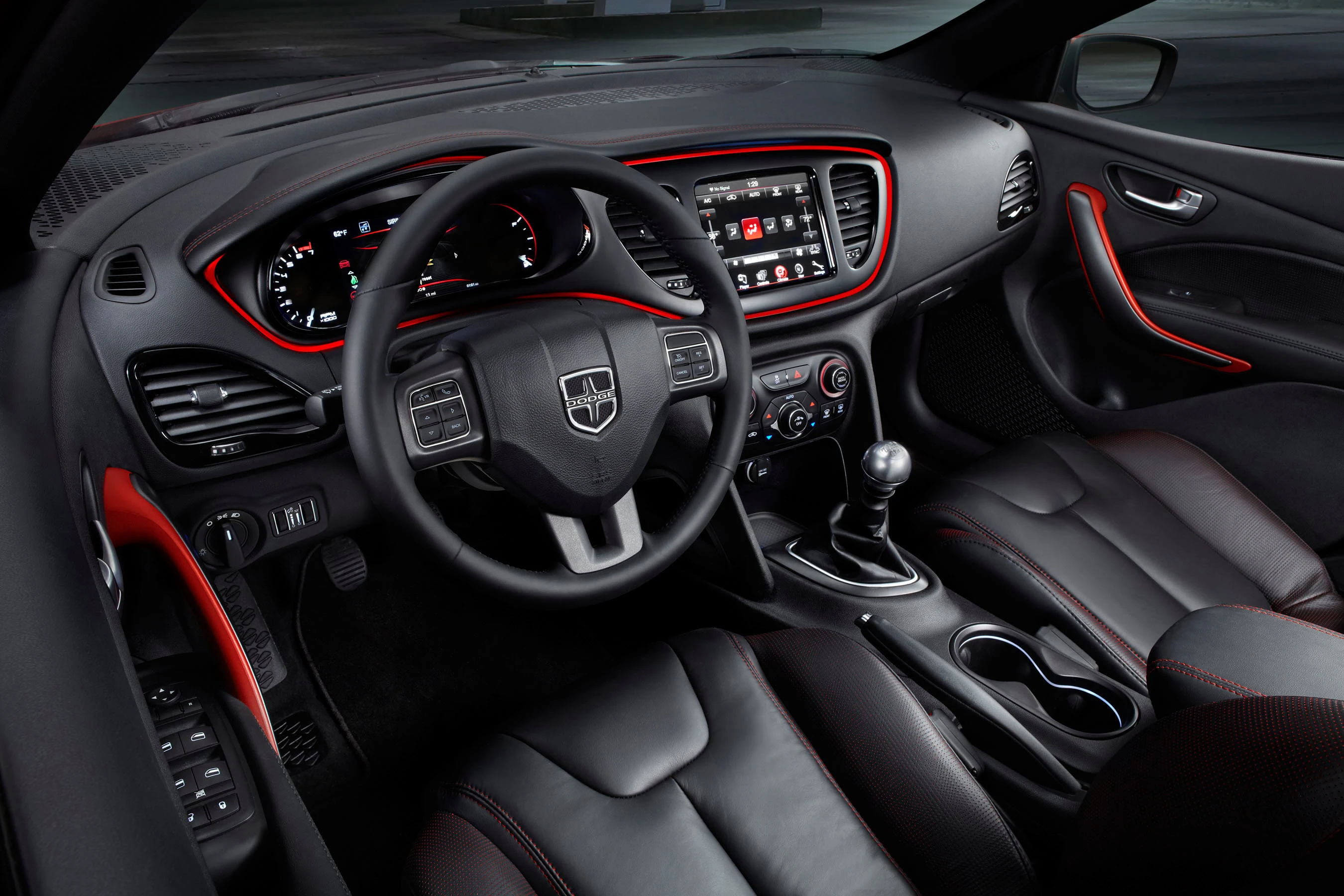The Mopar wireless charging system will sit in the central console of the new 2013 Dodge Dart