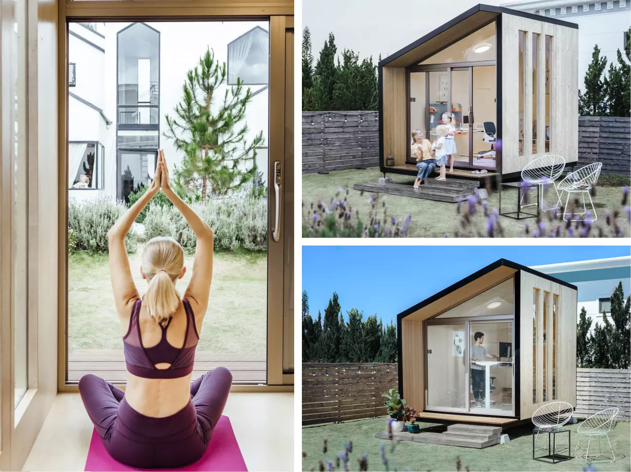 Design studio Autonomous has created a new DIY building kit designed to easily pop up in the yard