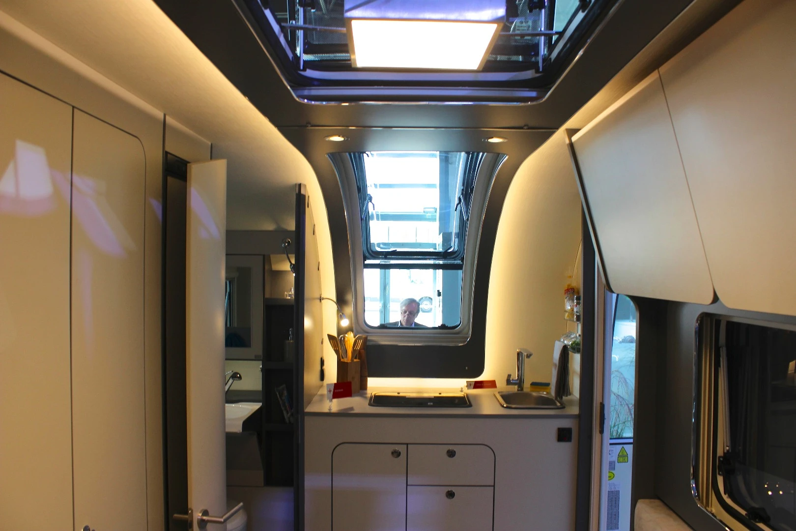 Inside the Dethleffs Coco