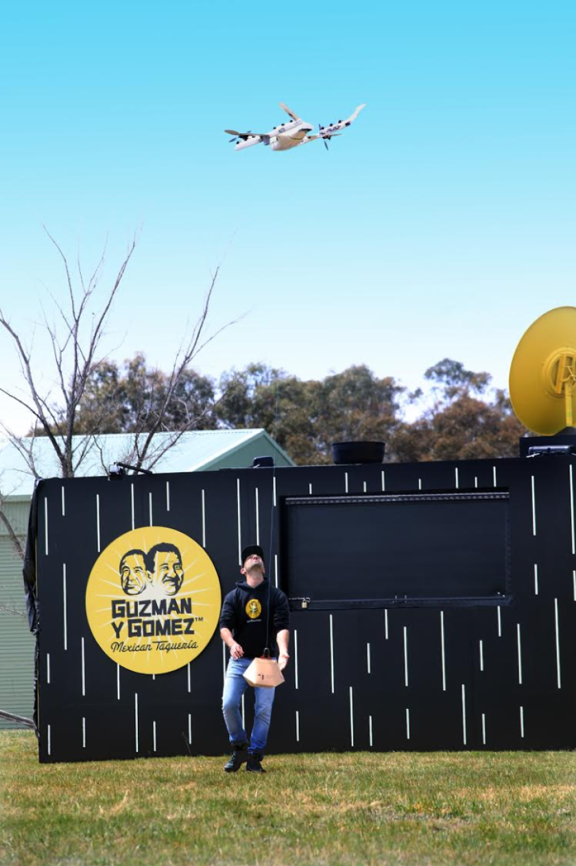What is it with delivery drones and burritos?