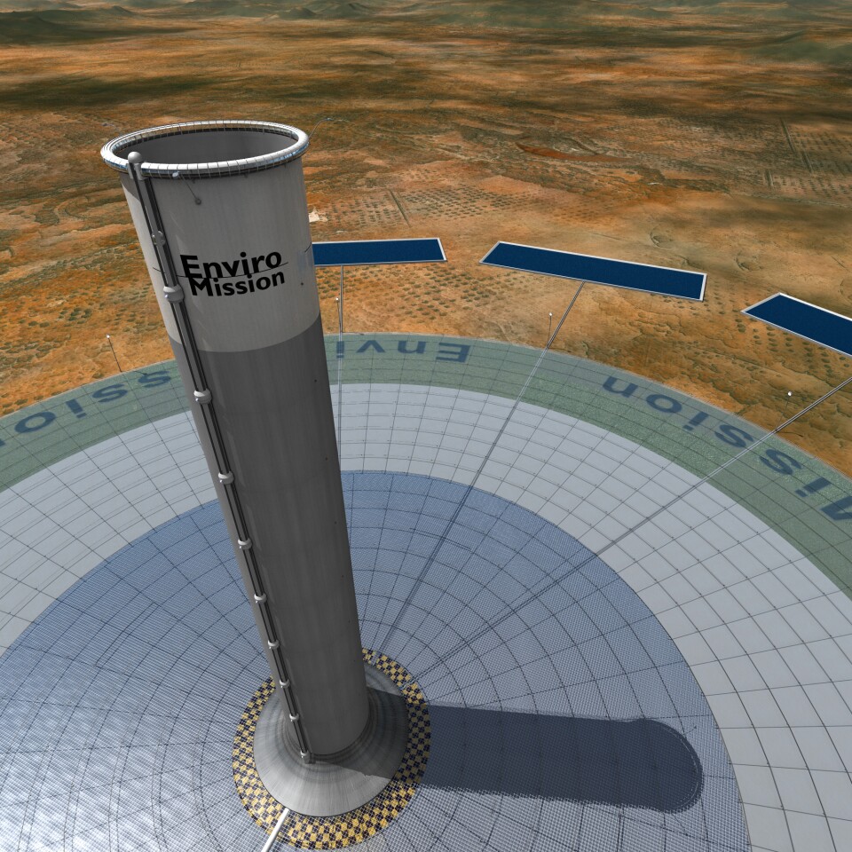 EnviroMission's solar tower: coming to Arizona in 2015