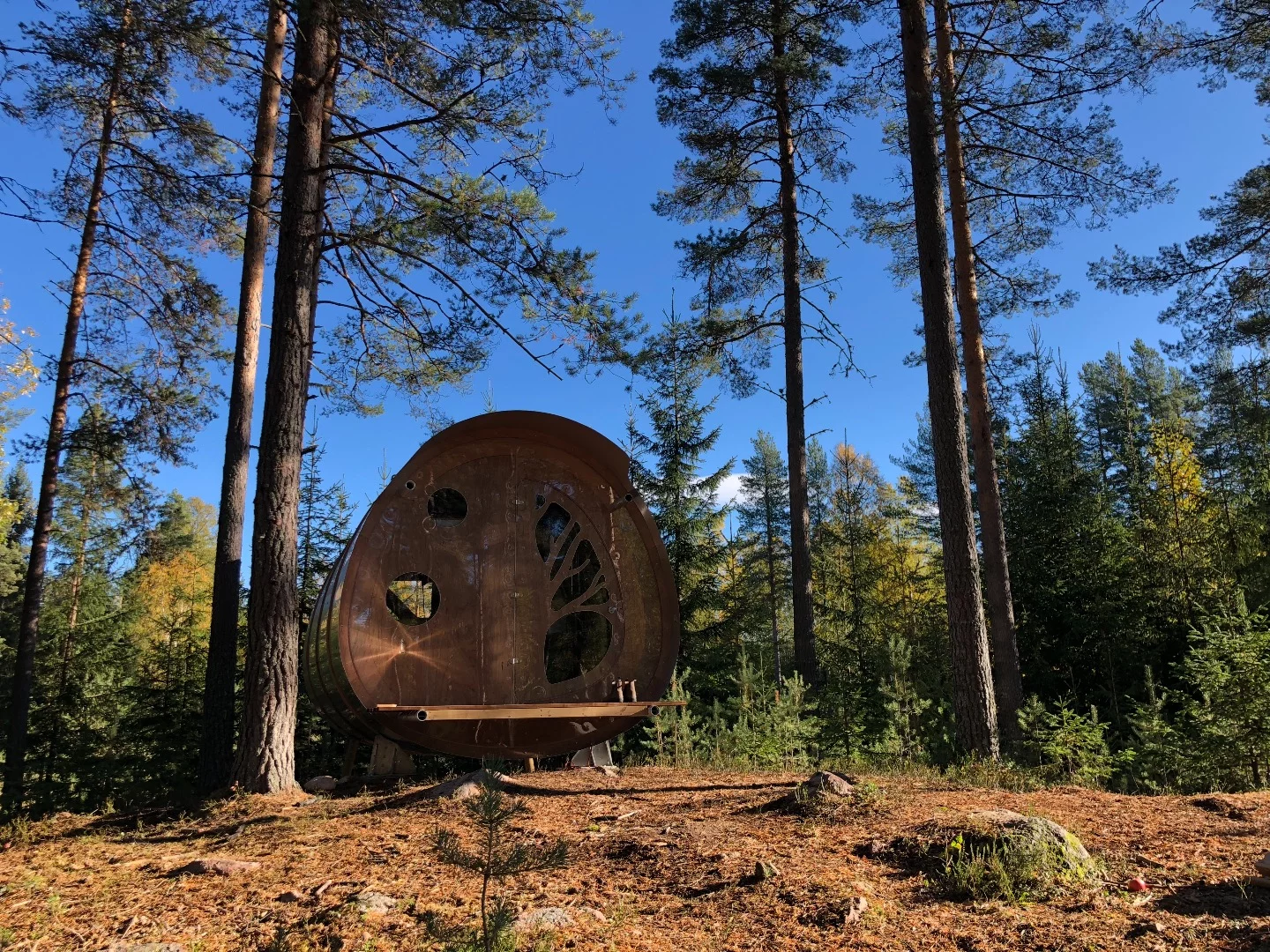 The Fuselage is fronted by a small deck area