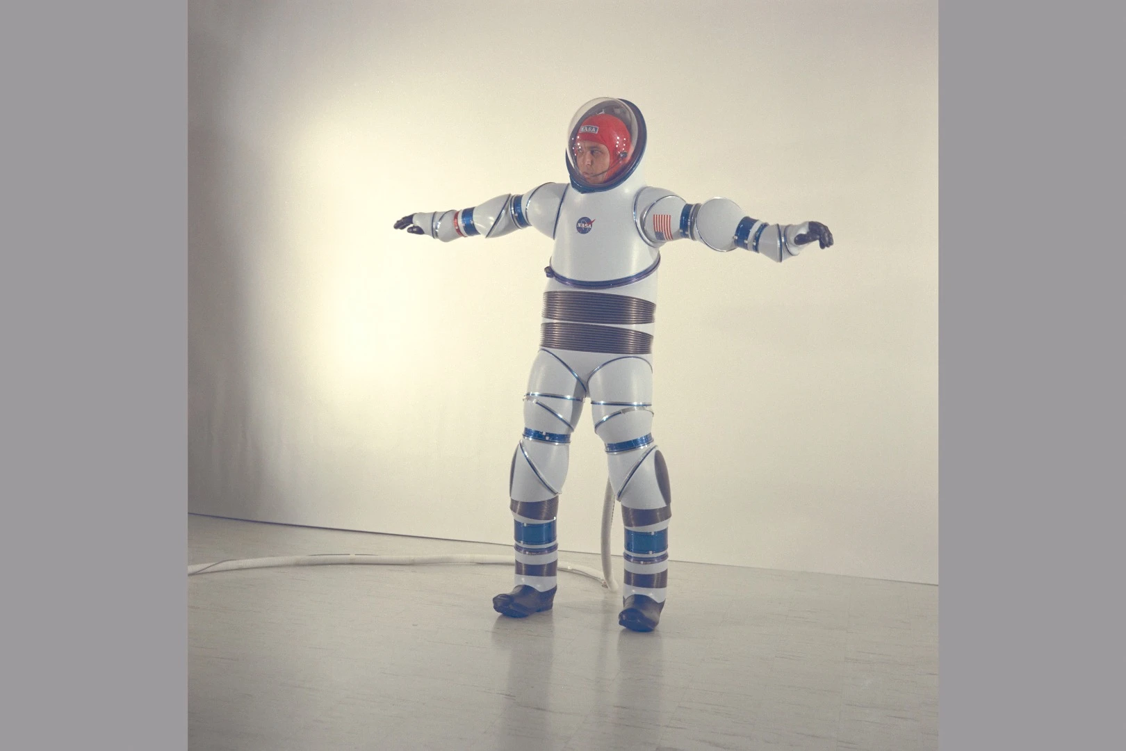 Hard suits are built using standard aerospace materials