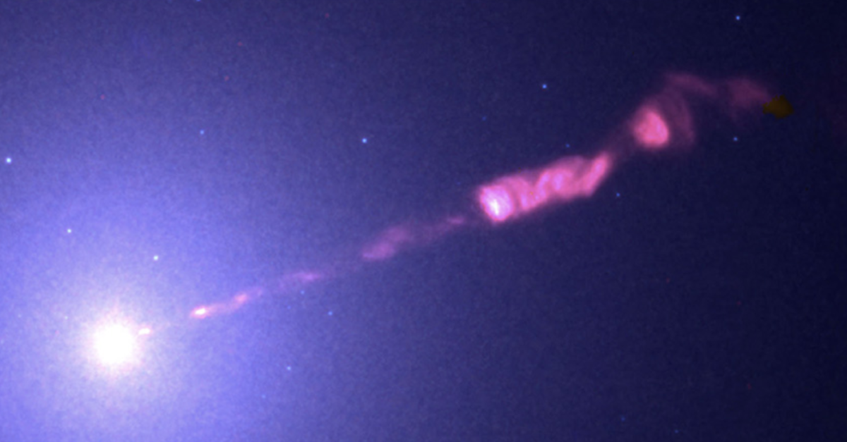 Plasma jet is captured in 'most detailed X-ray view ever'