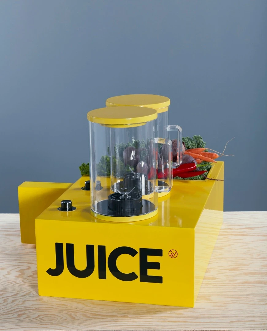 A Juice Bar module comes complete with two blenders for making smoothies