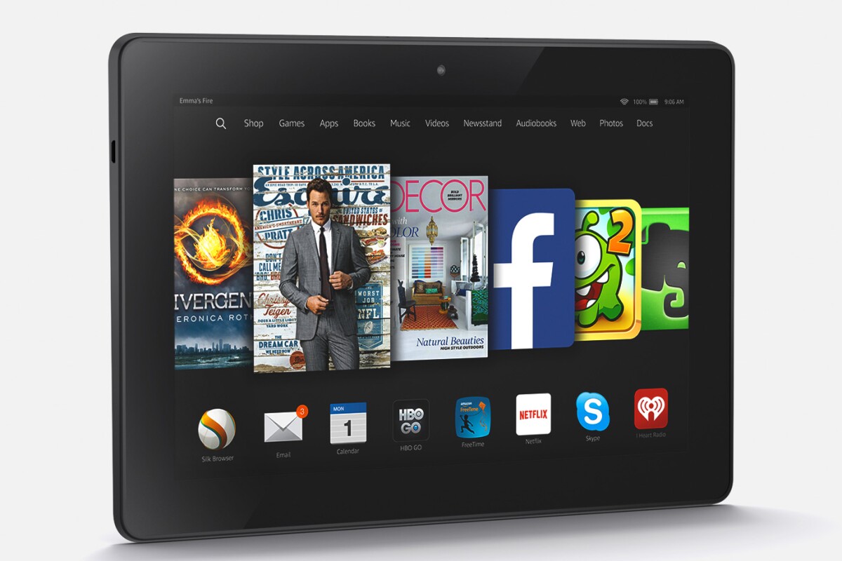 Today Amazon unveiled its modestly upgraded 2014 tablet, a new Kindle Fire HDX 8.9