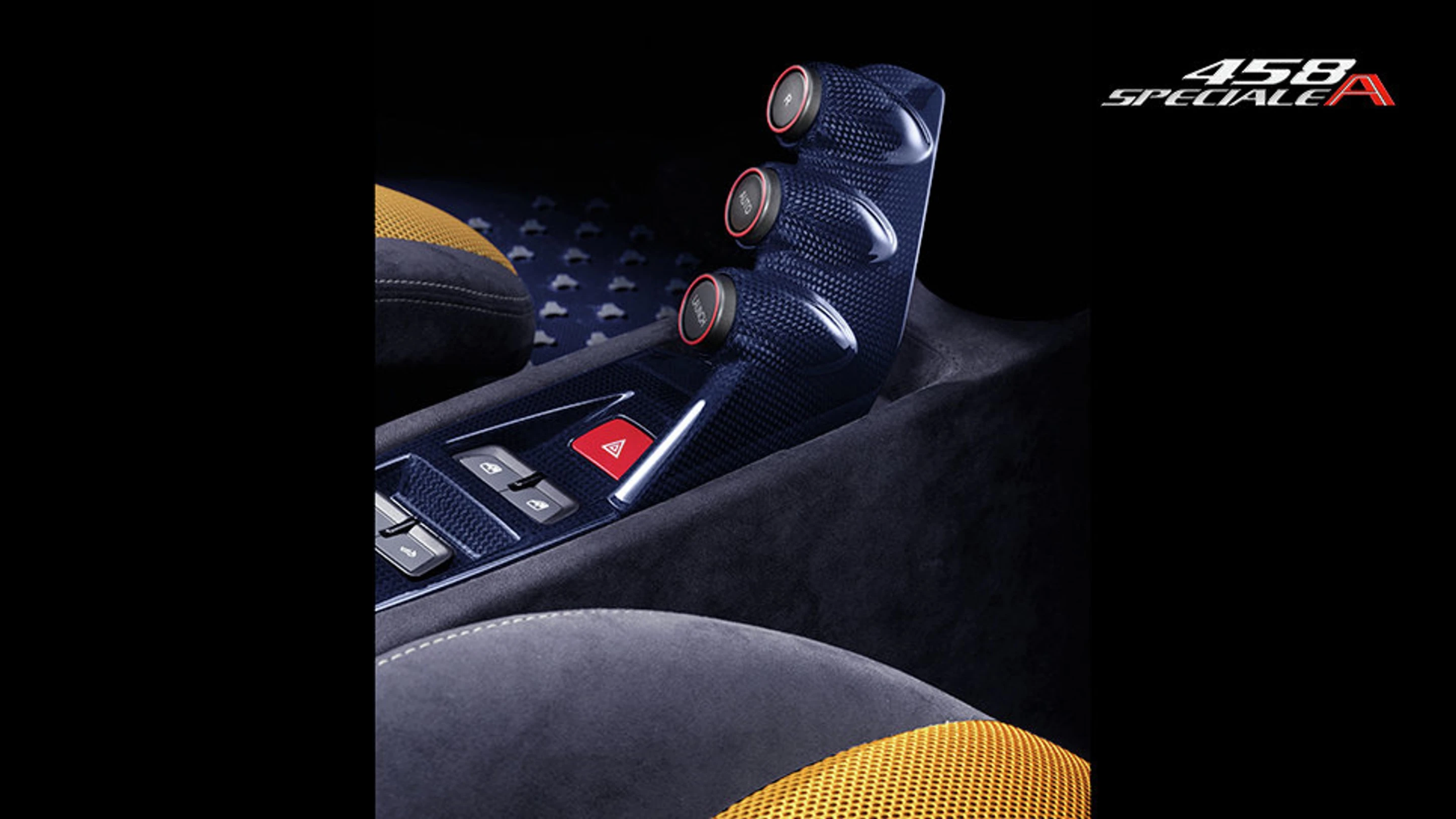 The 458 Speciale A control column