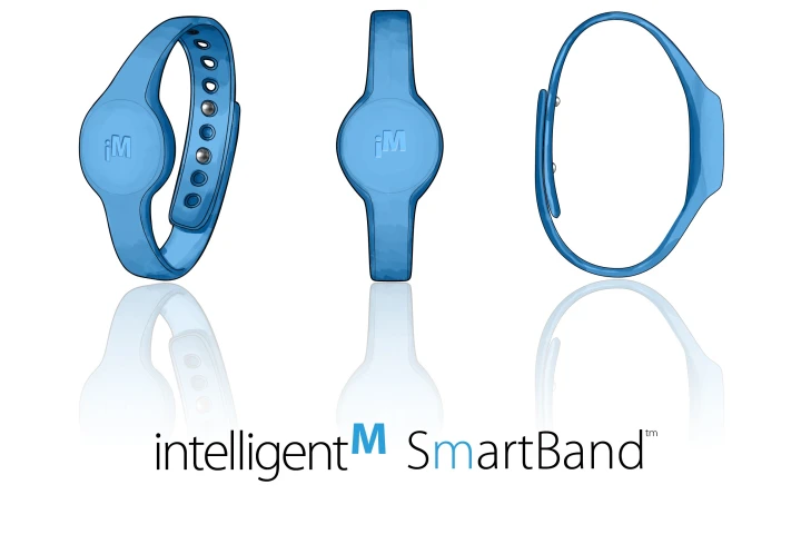 The intelligentM bracelet monitors the hand-washing activities of healthcare workers, to make sure that they're doing it properly and frequently enough