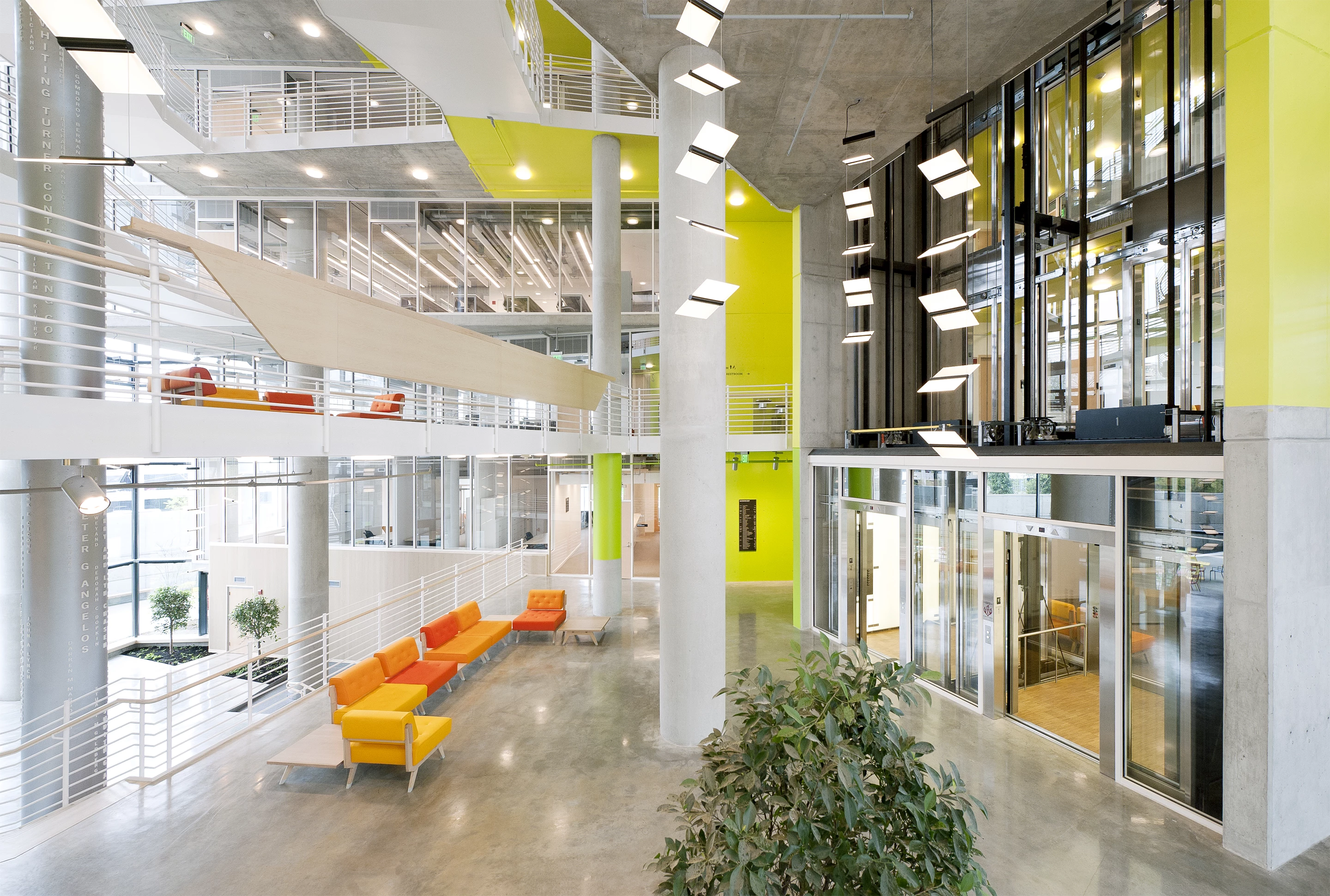 The John and Frances Angelos Law Center building has been designed to maximize natural ventilation and daylight, water collection and re-use (Photo: David Matthiesen)