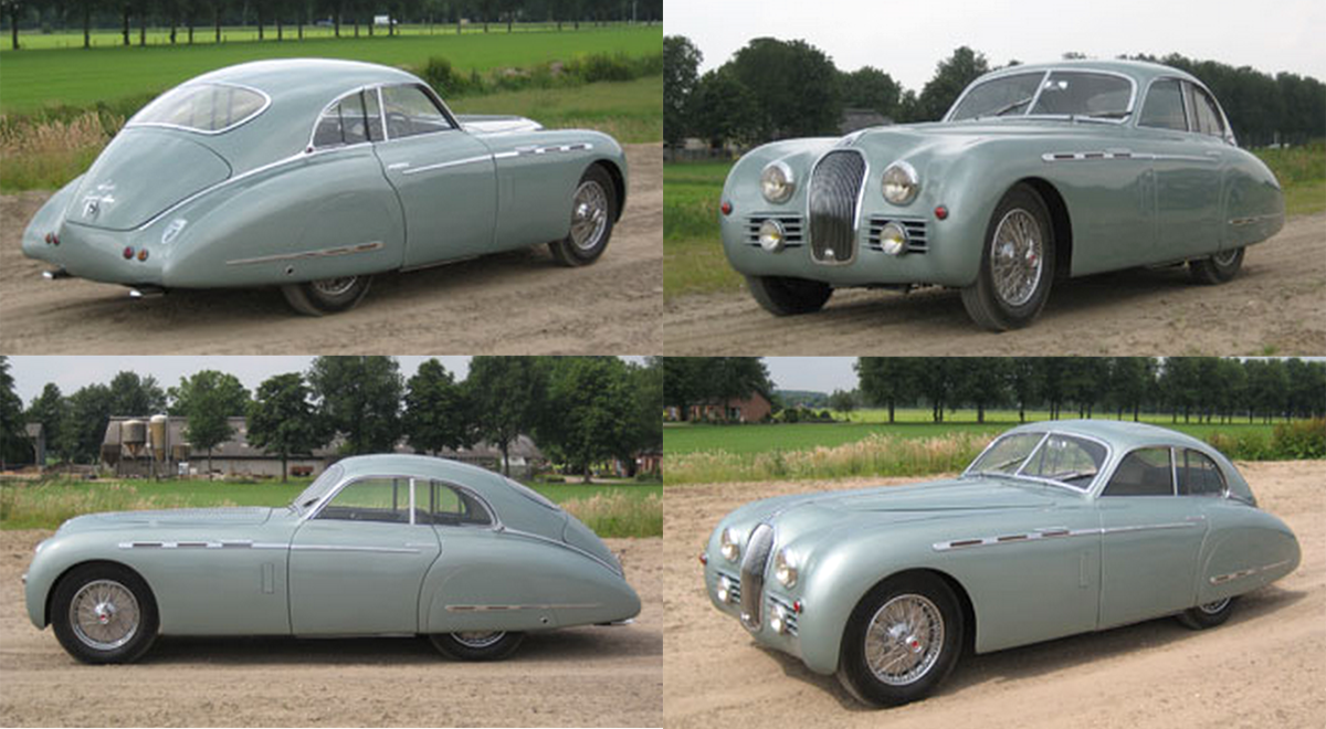One of these models crossed the auction block at an RM Auction at Monterey (Pebble Beach) in 2007, failing to meet reserve with a high bid of US$535,000. That's it above, and when I see one in its full glory, I am torn between hoping it is purchased and restored, or exhibited as a work of art in its current condition as suggested by Artcurial's Pierre Novikoff.