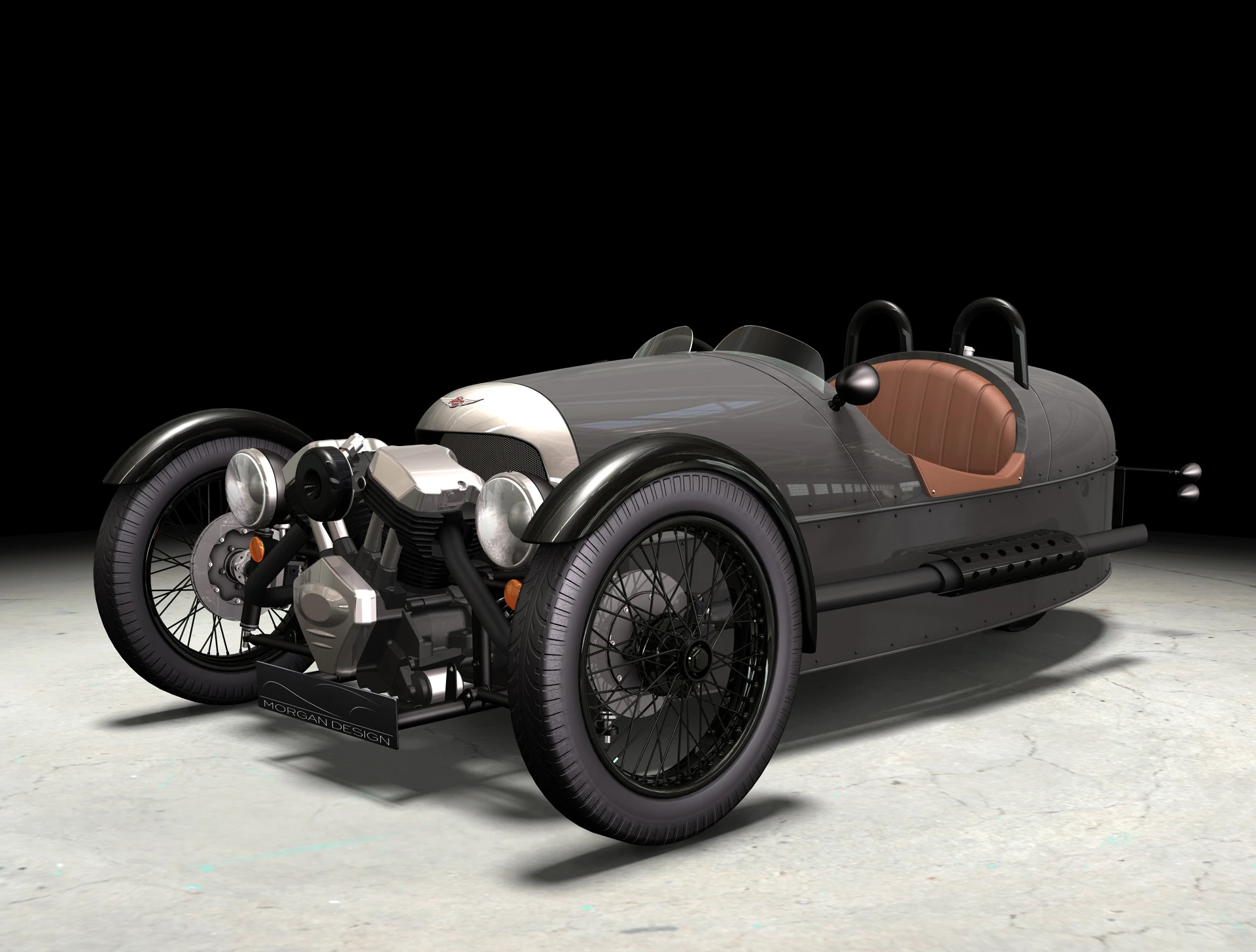 The new Morgan three-wheel cyclecar